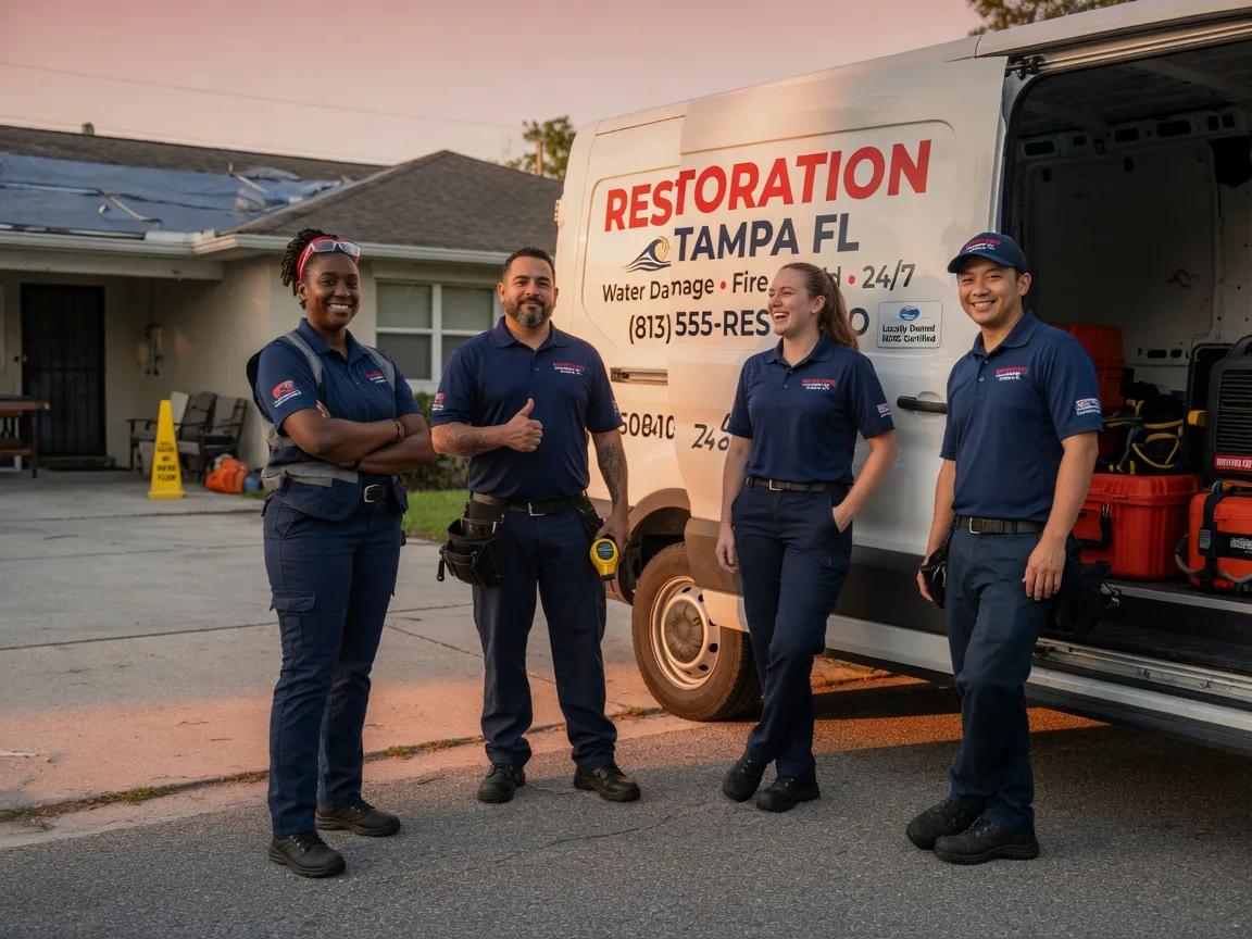 Water Damage Restoration company in Martin, ND